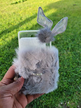 Gray Fur With Keyring
